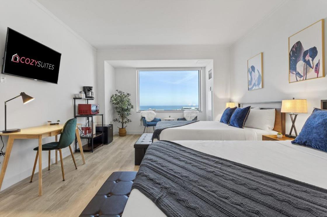 Beachfront Double Queen - Cozysuites Атлантик Сити Екстериор снимка